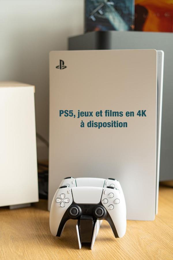 Capsule Nature & Photos - Jacuzzi - Netflix & Home Cinema - Ps5 & Jeu Thun-Saint-Martin Buitenkant foto