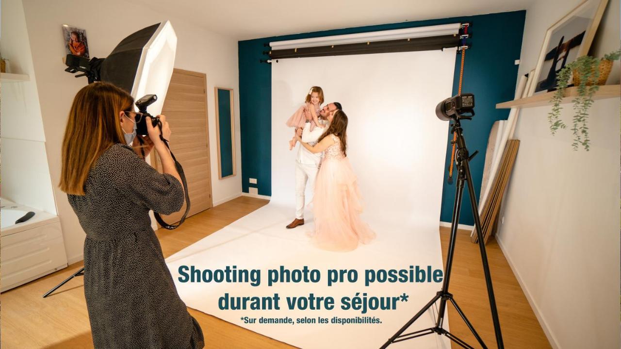 Capsule Nature & Photos - Jacuzzi - Netflix & Home Cinema - Ps5 & Jeu Thun-Saint-Martin Buitenkant foto